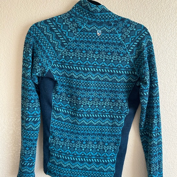 Kuhl blue jacket 3 quarter zip - Picture 3 of 3